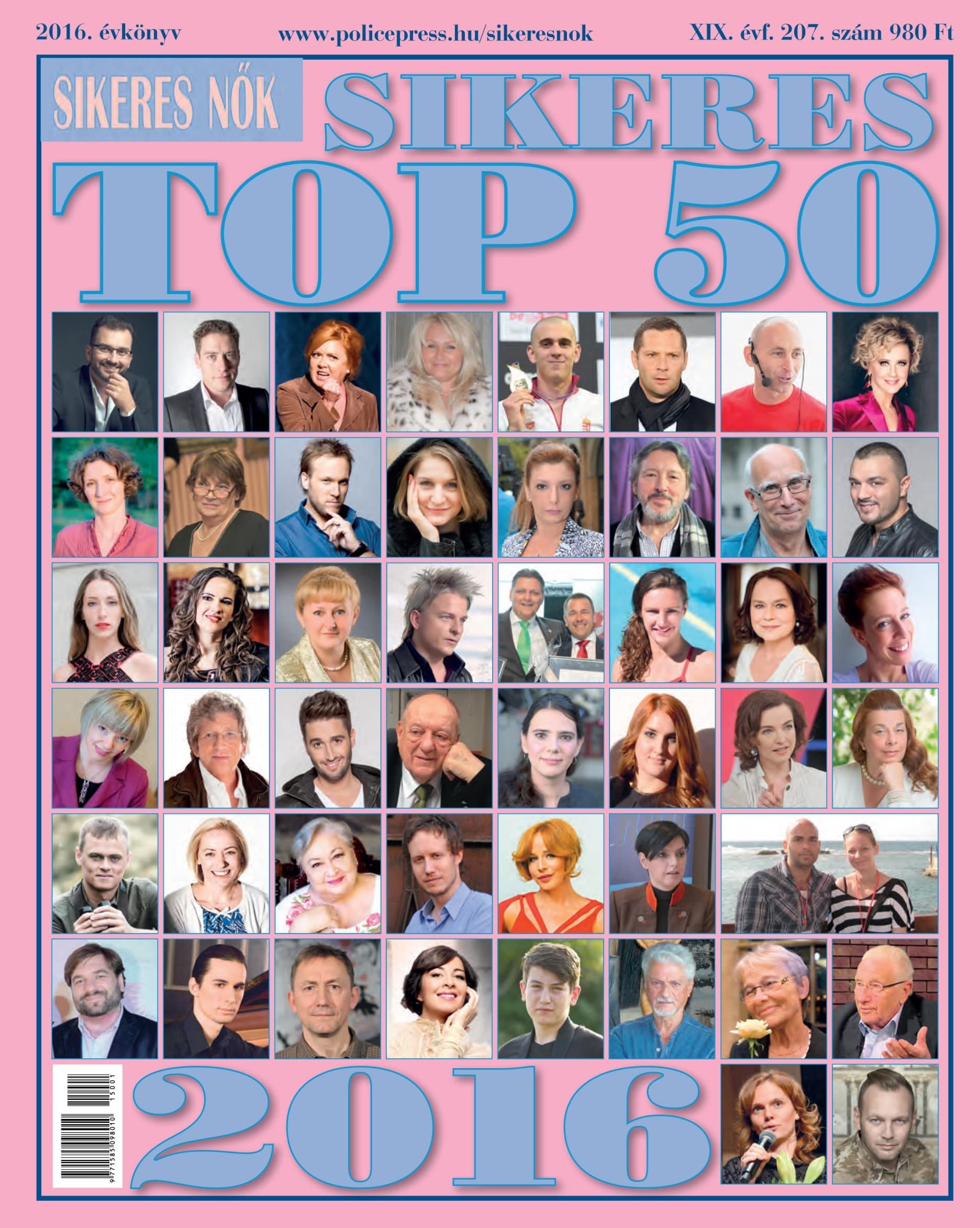Sikeres Nők TOP 50 (2016)